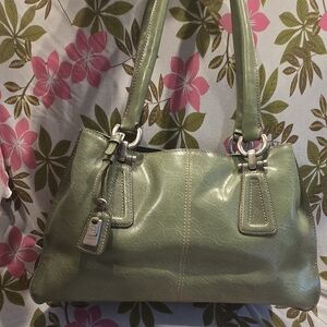 Liz Claiborne Sage Green Shoulder Bag